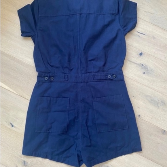 Outerknown One Piece Romper Navy Size Small NWOT - Picture 5 of 6